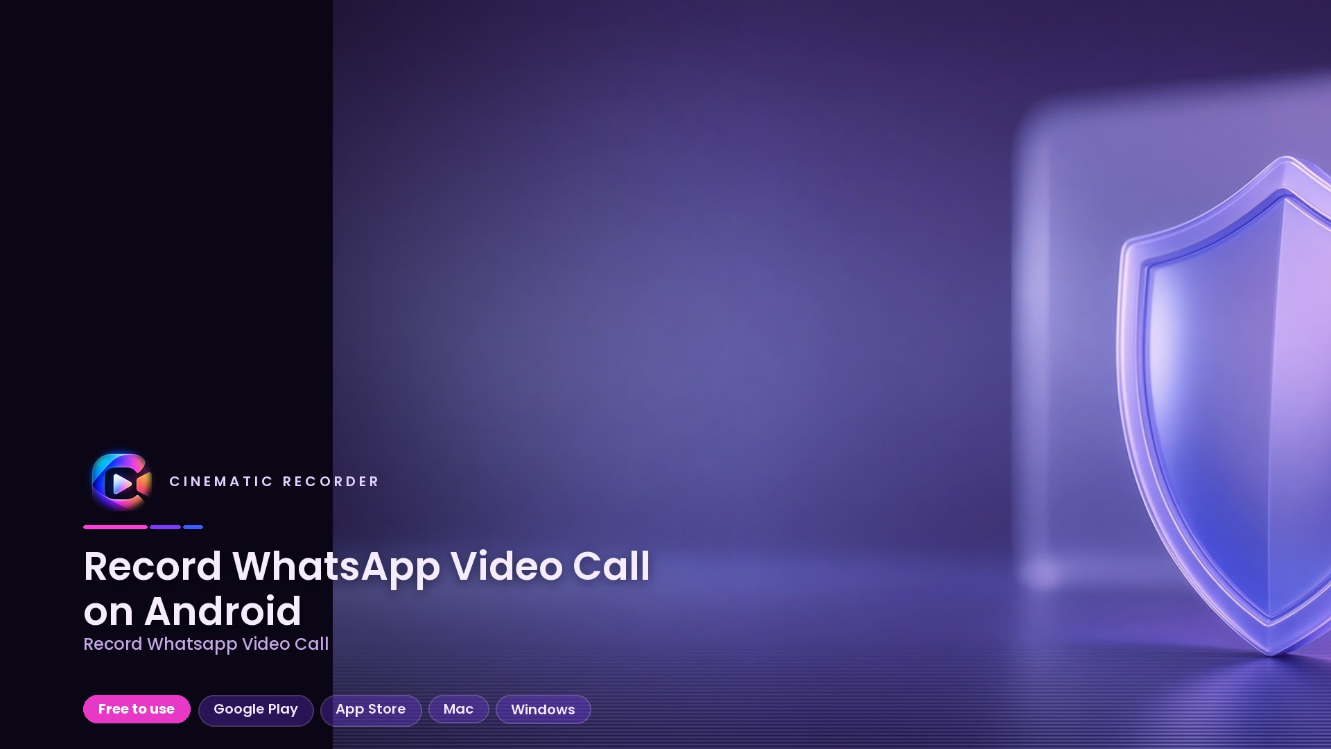 record whatsapp video call