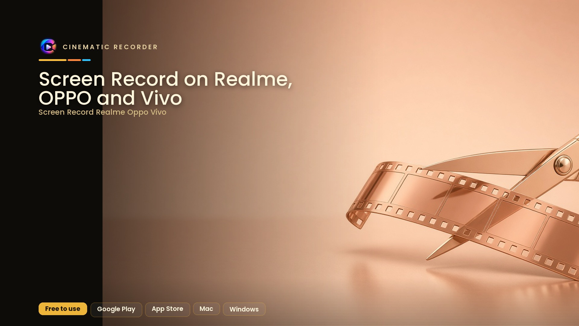 screen record realme oppo vivo