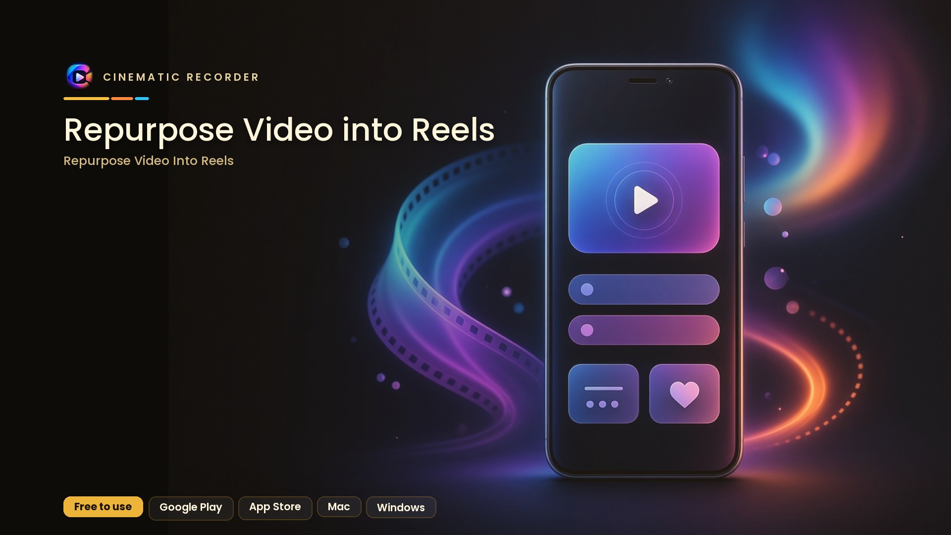 repurpose video into reels